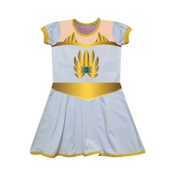 Vestido Infantil Super Heroínas