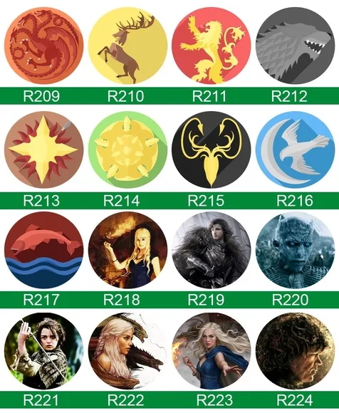 Bottons Game of Thrones - Button Boton
