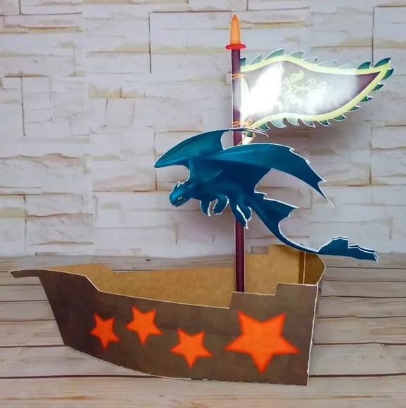 Kit 60 Lembrancinhas Como Treinar o Seu Dragão