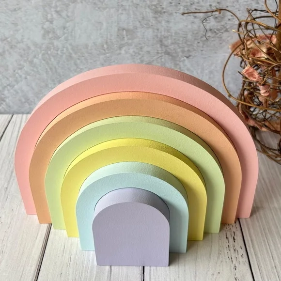 Arco Íris de Mesa Escandinavo - Decoração Bebê