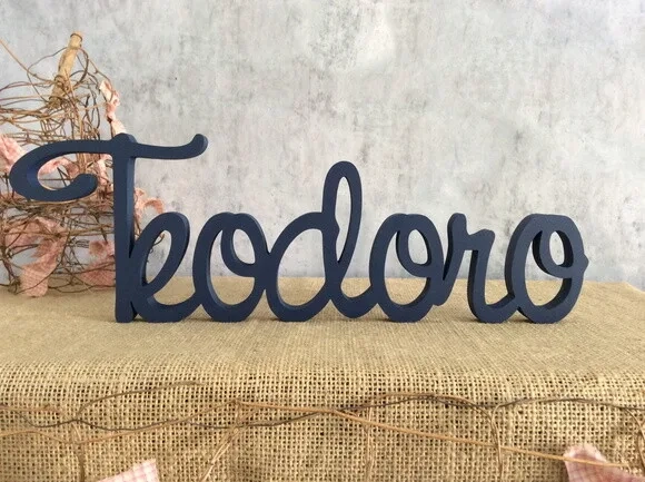 Letras Decorativas - nome em MDF