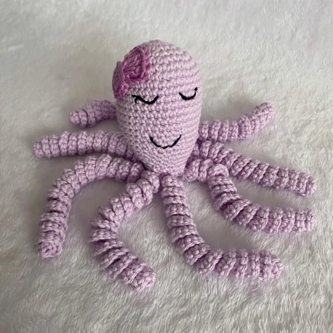 Polvo amigurumi