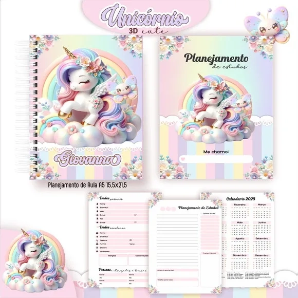 Caderno ou Agenda Personalizada