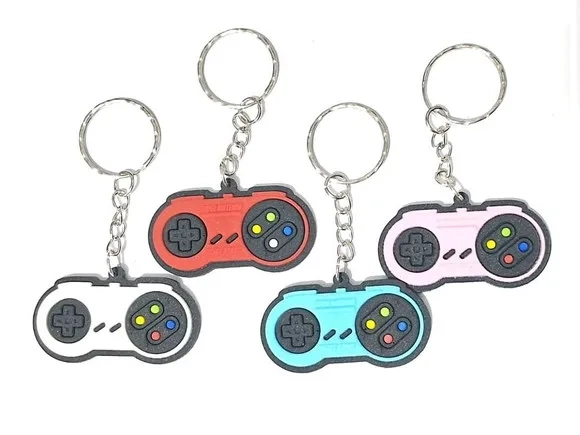 Chaveiro Controle Videogame Nintendo Emborrachado 8 Unidades