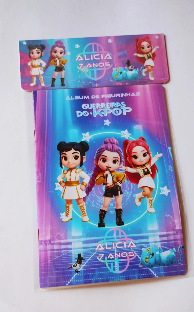 Álbum de Figurinhas + Desenhos para Colorir + Atividades