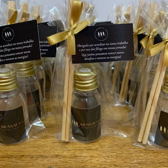 Brinde Corporativo Mini Aromatizador com Logo Escritório Adv