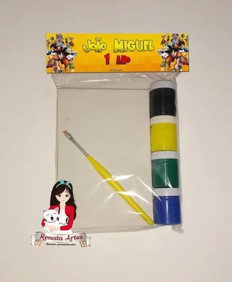 Kit Pintura Personalizado Dragon Ball 2