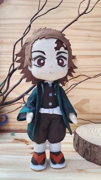 Boneco em Feltro Manga