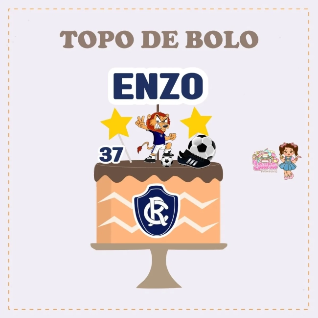 Kit Festa Só Um Bolinho REMO - Decoração de Festa