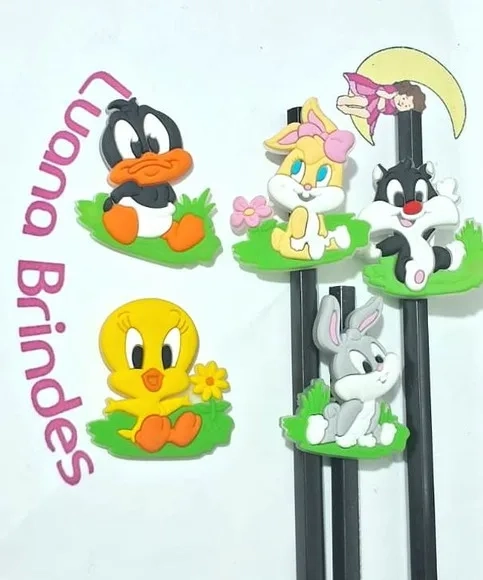 Lápis C/ponteira Baby Looney Tunes Pacotes C/5 Unidades