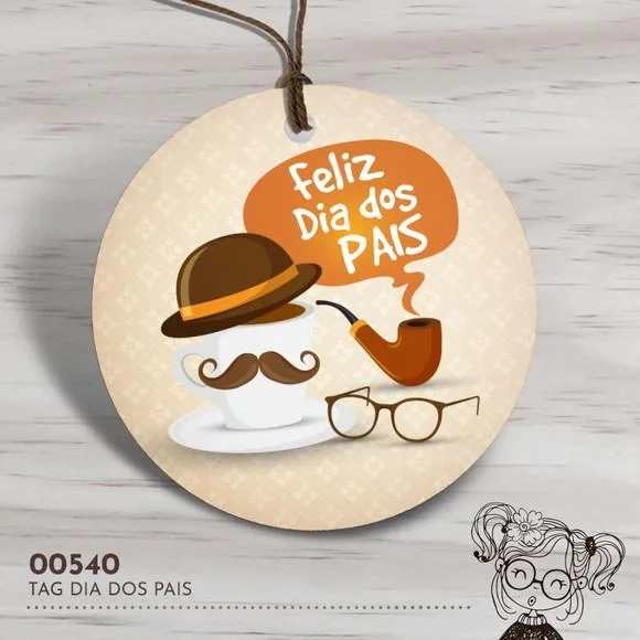 Tag Redonda Dia dos Pais - 00540