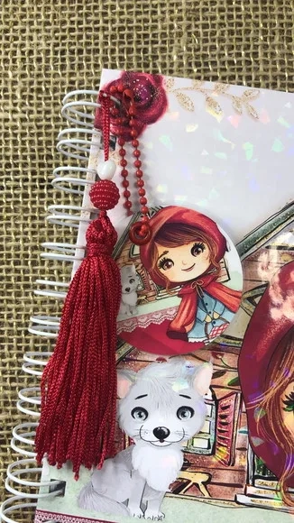 Caderneta de Saúde Personalizada - Chapeuzinho Vermelho