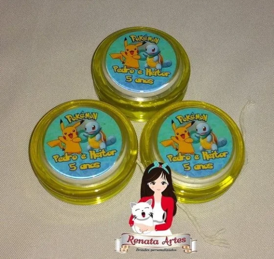 Ioiô Personalizado Pokémon Pikachú