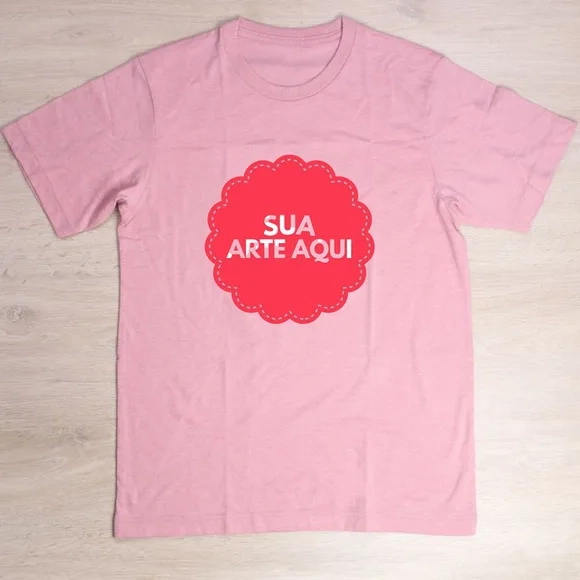 Camiseta Rosa Personalizada