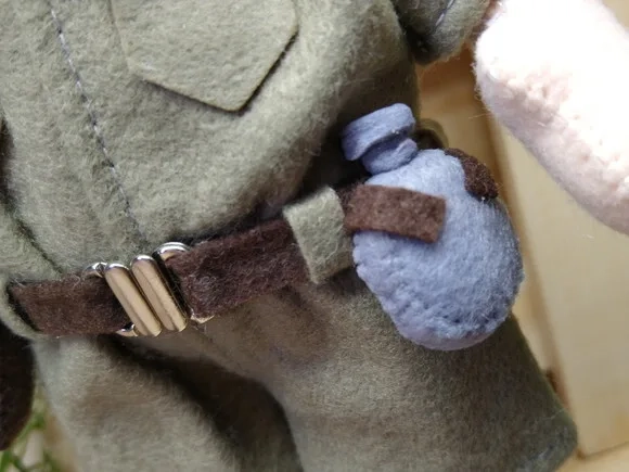 Boneco Escoteiro de feltro