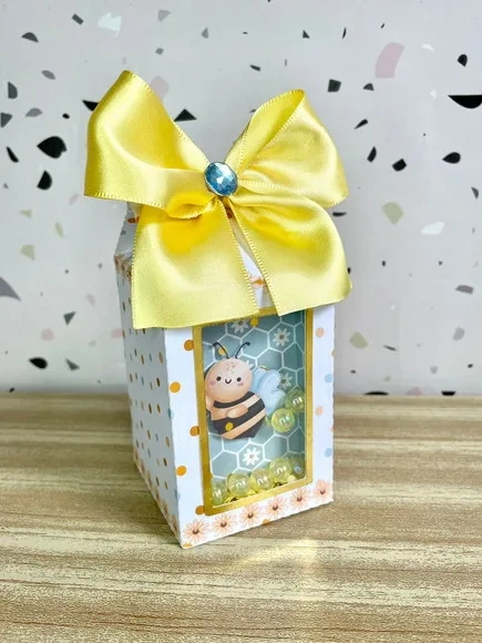 Kit 30 Lembrancinhas Abelhinha Acetato