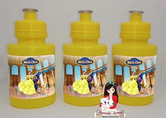 Squeeze Personalizado a Bela e a Fera