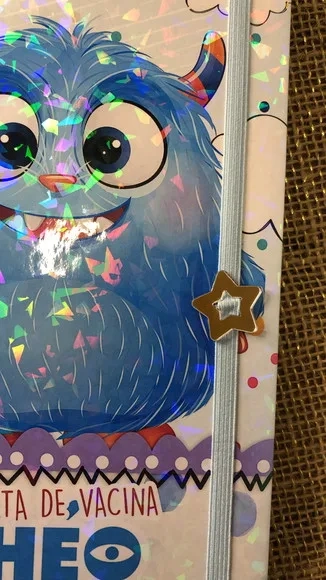 Caderneta de Saúde / Vacinação Personalizada - Monstrinho