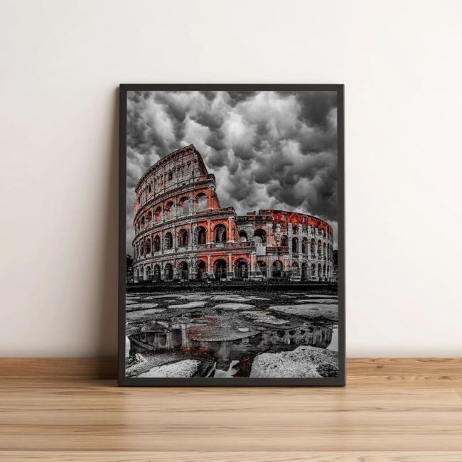 Quadro Coliseu Em Roma 61