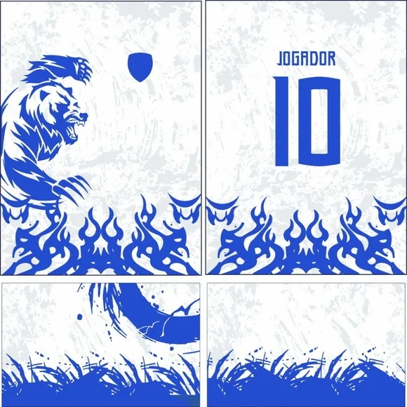 Arte Vetor Camisa Interclasse Urso 385