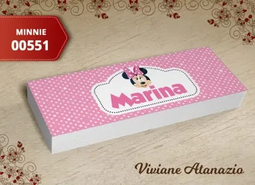 Rótulo Potinho Minnie - 00551
