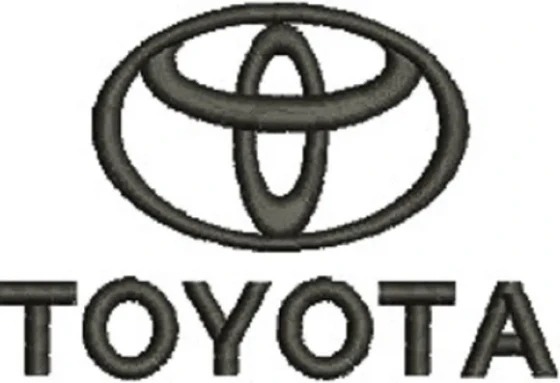 Matriz de Bordado Símbolo Toyota