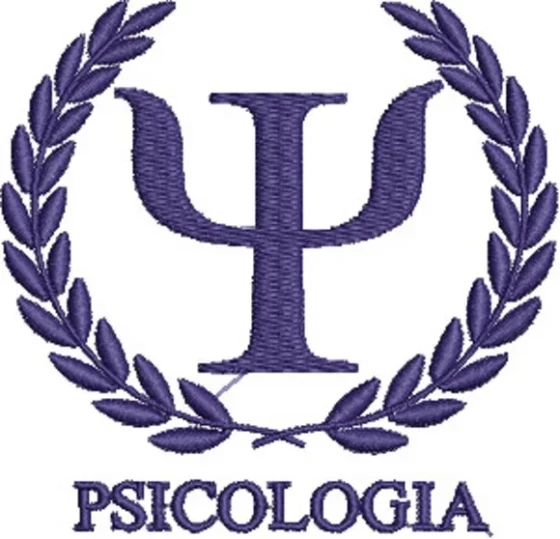 Matriz de Bordado Símbolo Psicologia