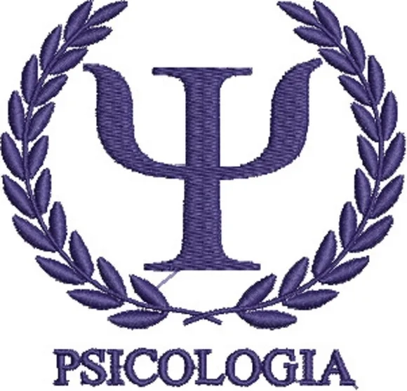 Matriz de Bordado Símbolo Psicologia