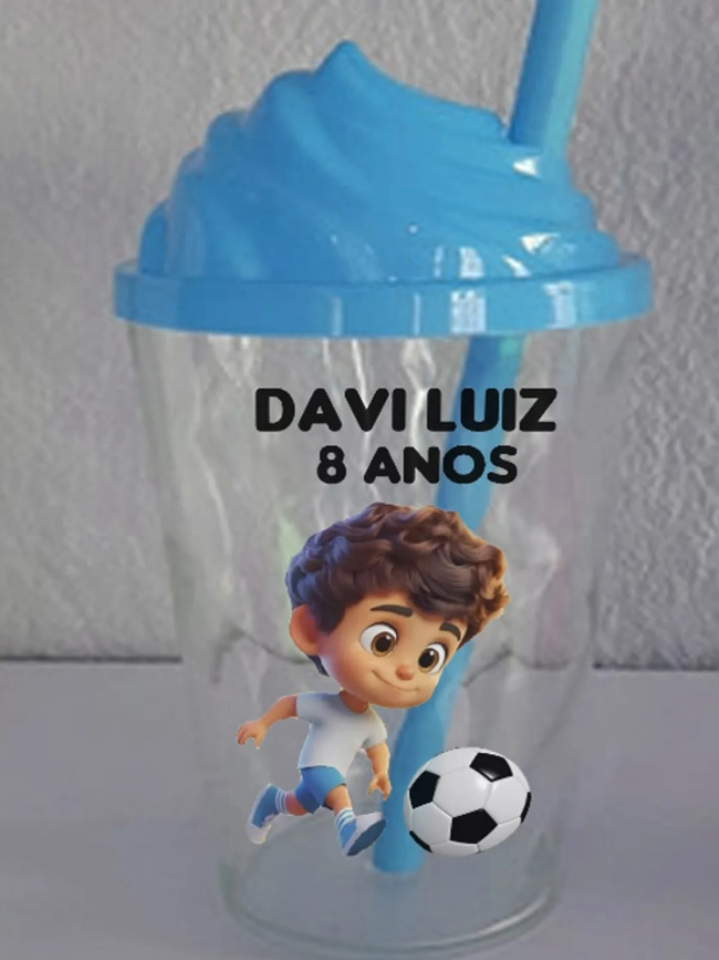 Copo Tampa Chantilly Personalizado Futebol