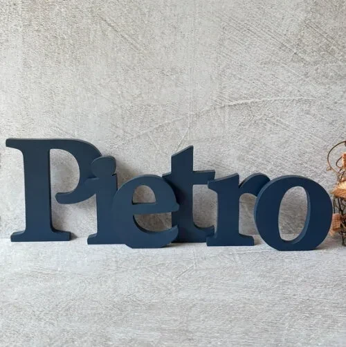 Letras Bastão Decorativas - Nome em Mdf- Quarto de Bebê