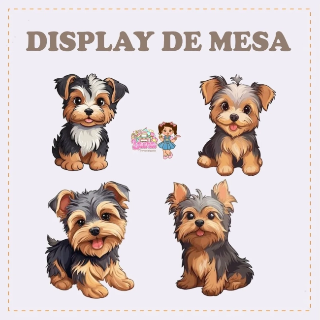 Kit Festa Só Um Bolinho YORK SHIRE - Decoração de Festa