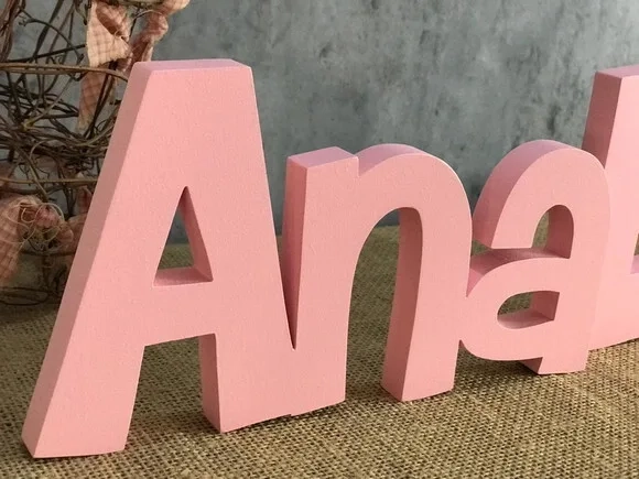 Letras Decorativas em MDF Linha CH
