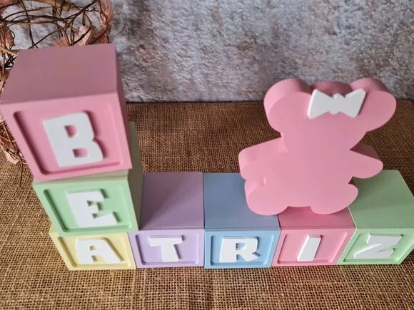 CANDY COLORS - Cubos 6x6cm TS + URSA