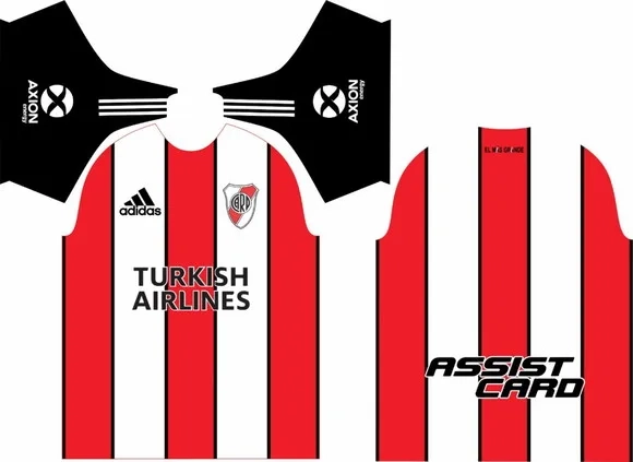 Vetor da camisa do River plate 2022