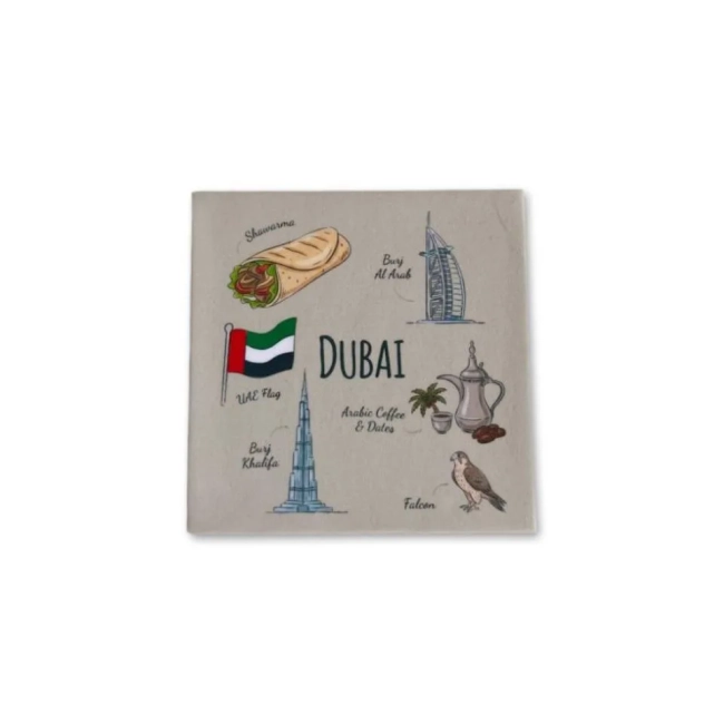Imã Decorativo Lembrança - Dubai