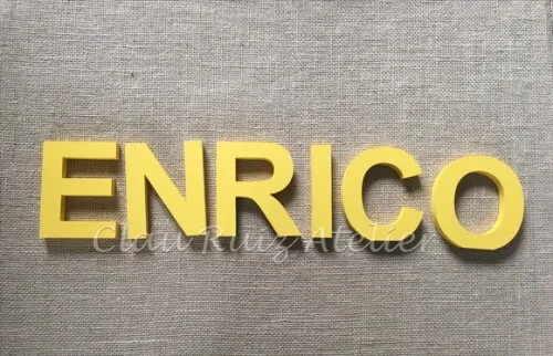 Letras Decorativas Nome De Parede