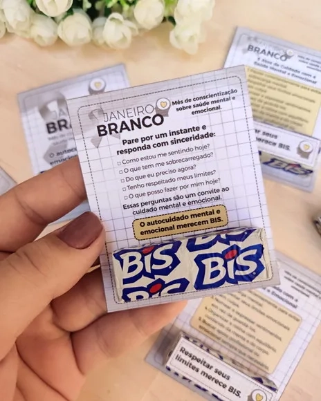 Janeiro Branco Card com Bis