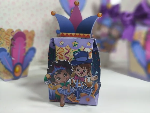 Kit 30 Lembrancinhas Carnaval