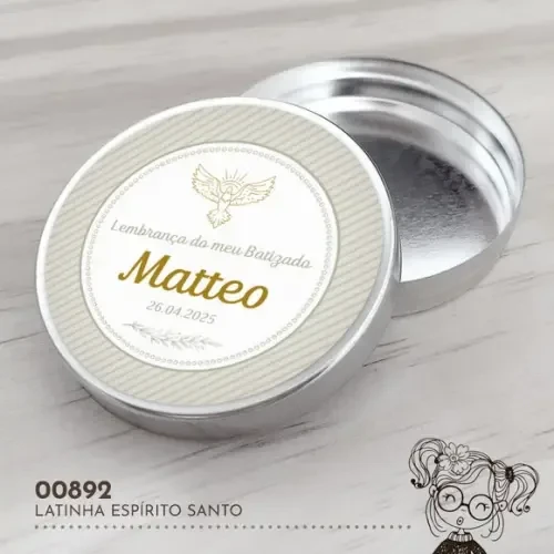 Latinha Adesivada Espírito Santo - 00892