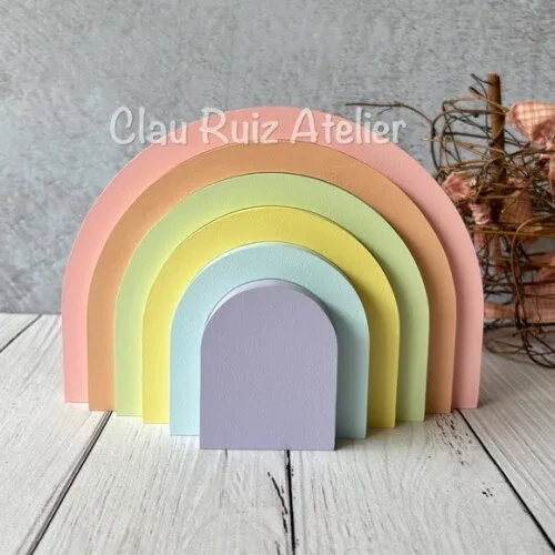 Arco Íris de Mesa Escandinavo - Decoração Bebê