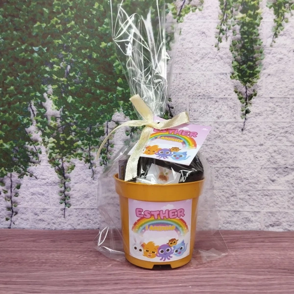 45 unidades Kit Jardinagem Bolofofos - Trabalhamos com qualquer tema - Informar tema no chat.