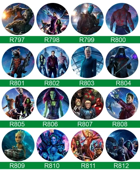 Bottons Guardiões da Galaxia - Button Boton