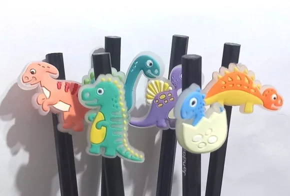 Lápis C/ponteira Dinossauro - 6 Unidades
