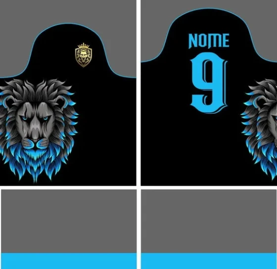 Arte Vetor Camisa Interclasse Leão Mod-128