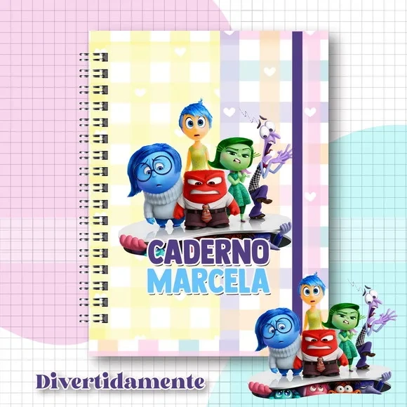 Caderno ou Agenda Personalizada Divertidamente