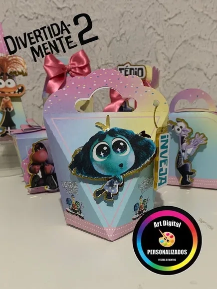 Kit 30 Lermbrancinhas Divertidamente