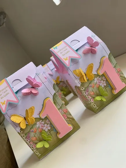 Kit 60 Lembrancinhas Jardim Encantado