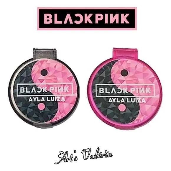 Espelho Redondo Blackpink