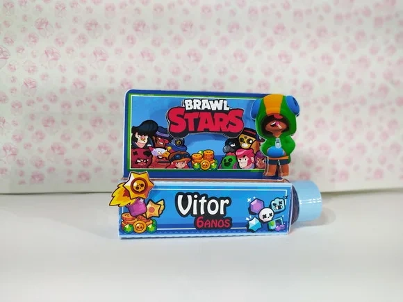 Kit 60 Lembrancinhas Brawl Star