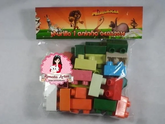 Blocos de Montar Madagascar
